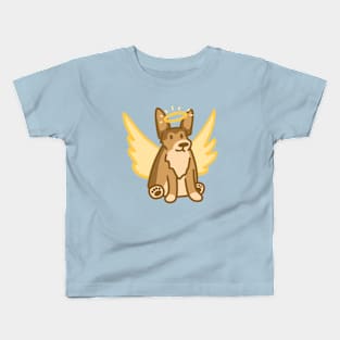 Corgi Angel Kids T-Shirt
